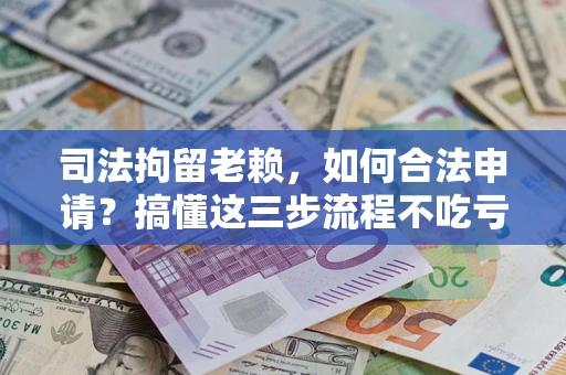 武汉司法拘留老赖，如何合法申请？搞懂这三步流程不吃亏！