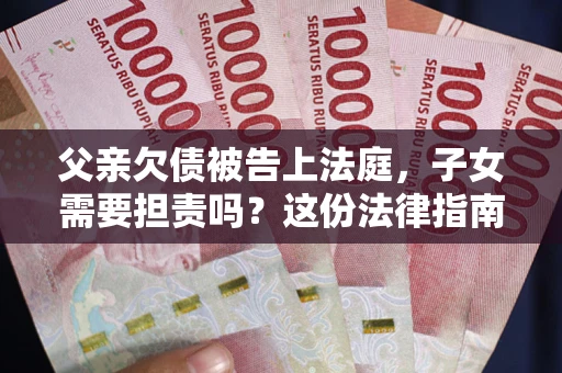 武汉父亲欠债被告上法庭，子女需要担责吗？这份法律指南必须看完