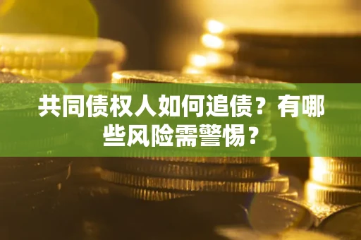 武汉共同债权人如何追债？有哪些风险需警惕？