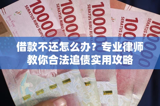 武汉借款不还怎么办？专业律师教你合法追债实用攻略