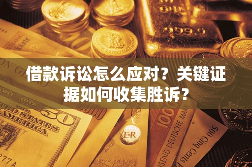 武汉借款诉讼怎么应对？关键证据如何收集胜诉？