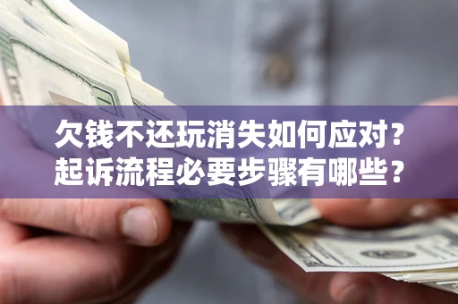 武汉欠钱不还玩消失如何应对？起诉流程必要步骤有哪些？